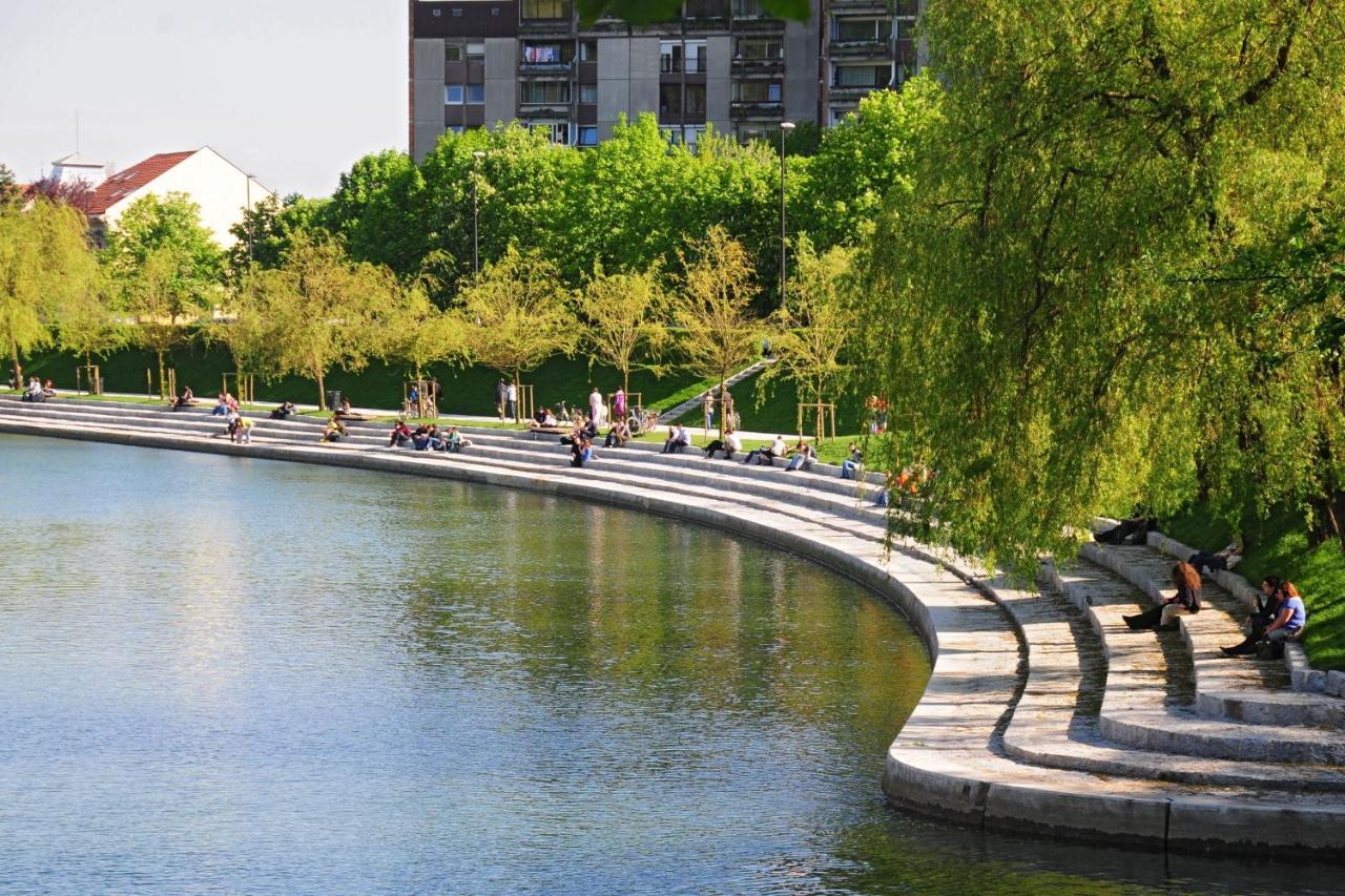 Riverside Ljubljanica With Private Parking Apartment Любляна Екстериор снимка